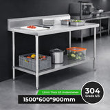 WBB6-1500/A Workbench with Splashback