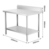 WBB6-1200/A Workbench with Splashback