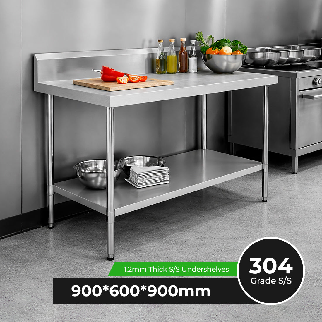 WBB6-0900/A Workbench with Splashback