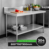 WBB7-0800/A Workbench with Splashback