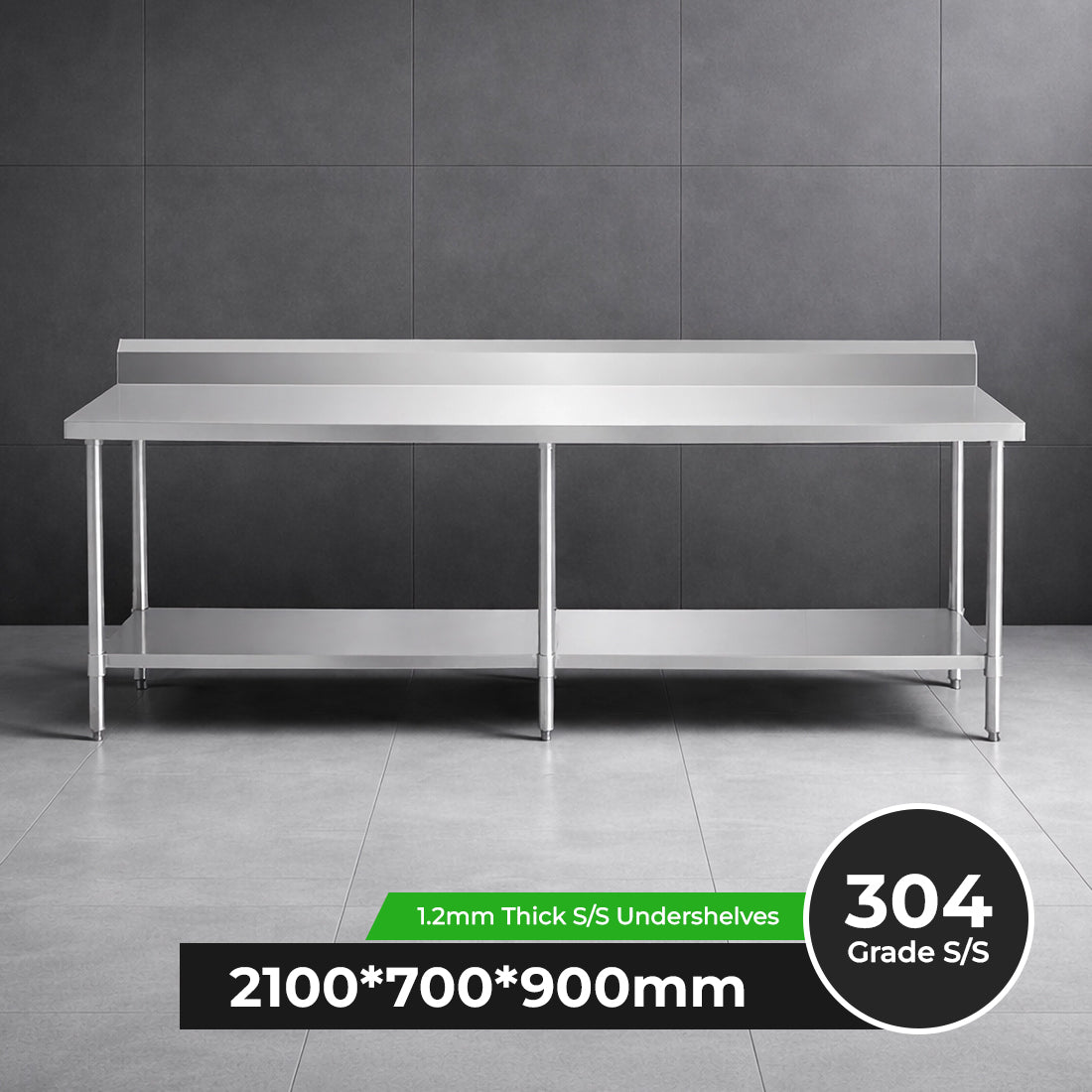 WBB7-2100/A Workbench with Splashback