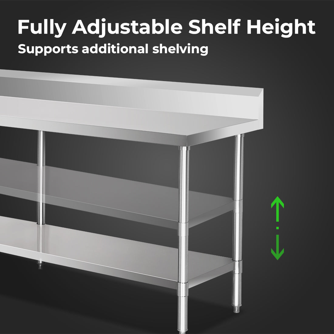 WBB7-2400/A Workbench with Splashback
