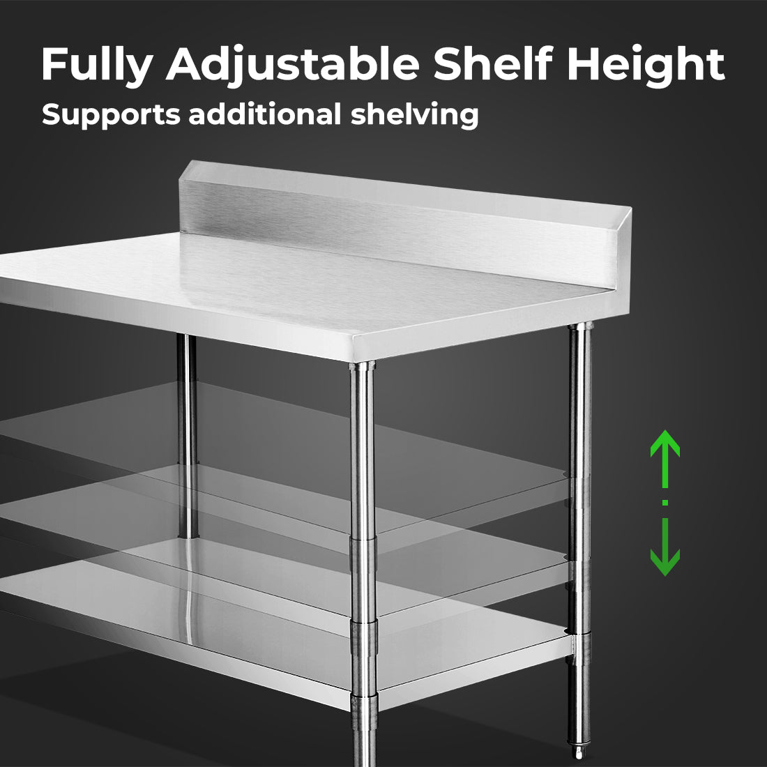 WBB7-0800/A Workbench with Splashback