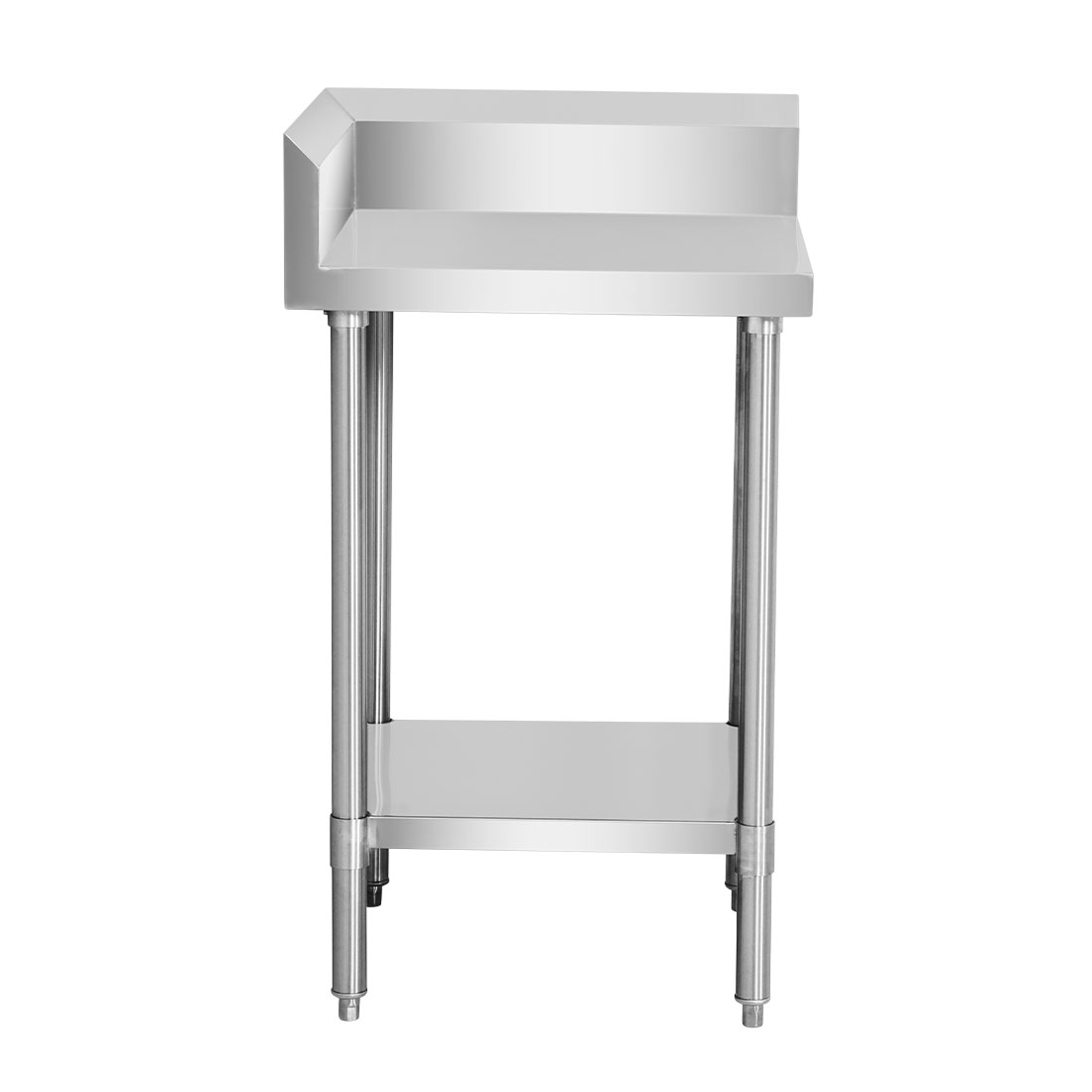 WBCB6-0600/A - Corner Workbench with 150mm Splashback & Undershelf