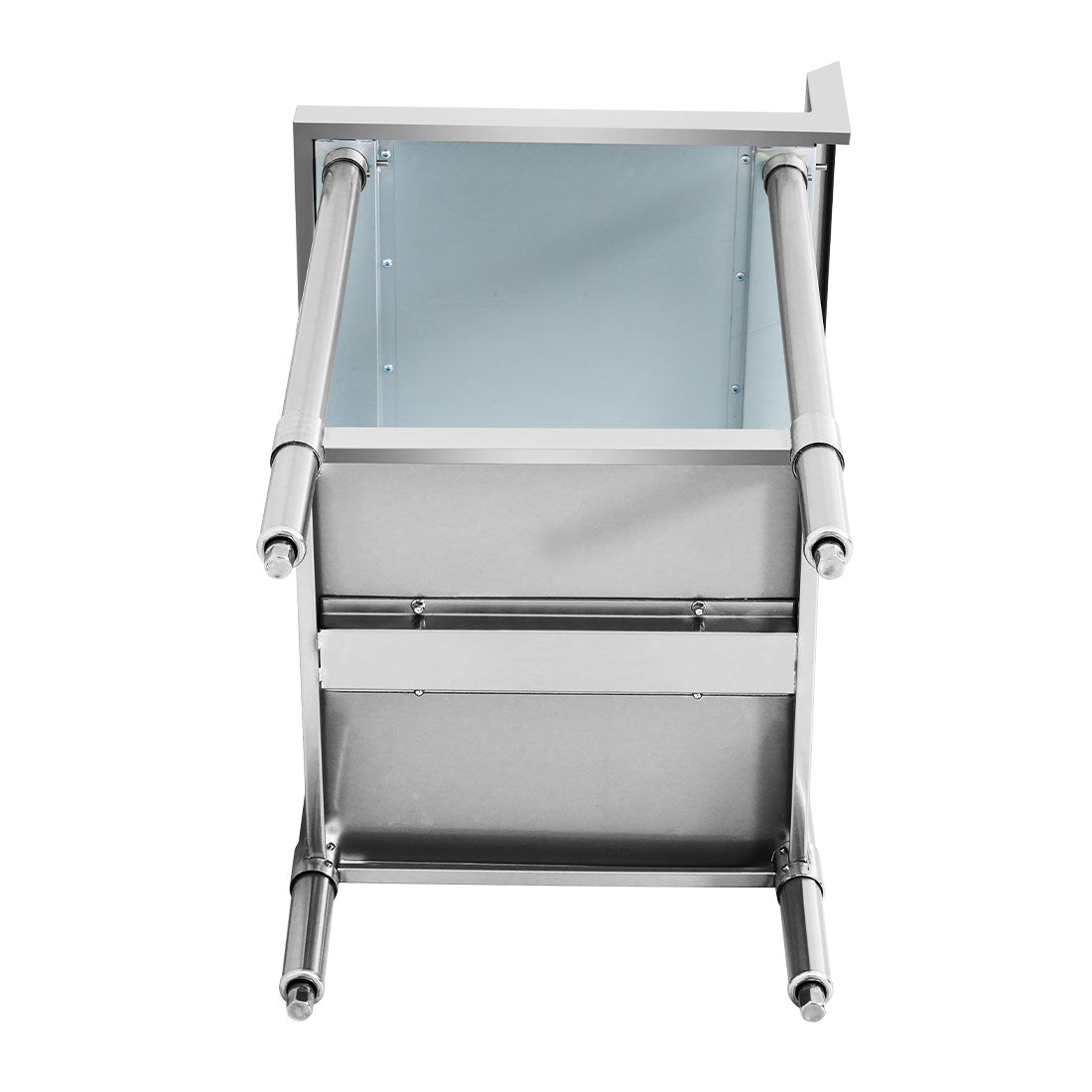 WBCB6-0600/A - Corner Workbench with 150mm Splashback & Undershelf