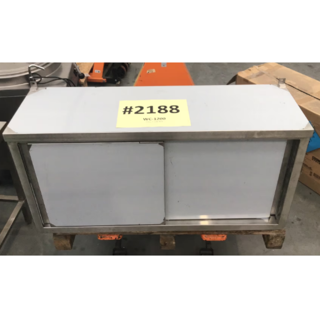 2NDs: Modular System Stainless Steel Wall Cabinet - WC-1200-NSW2188