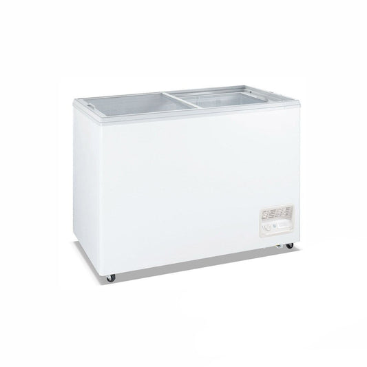 2NDs: Thermaster Heavy Duty Chest Freezer with Glass Sliding Lids - WD-400F-SA8-Jun