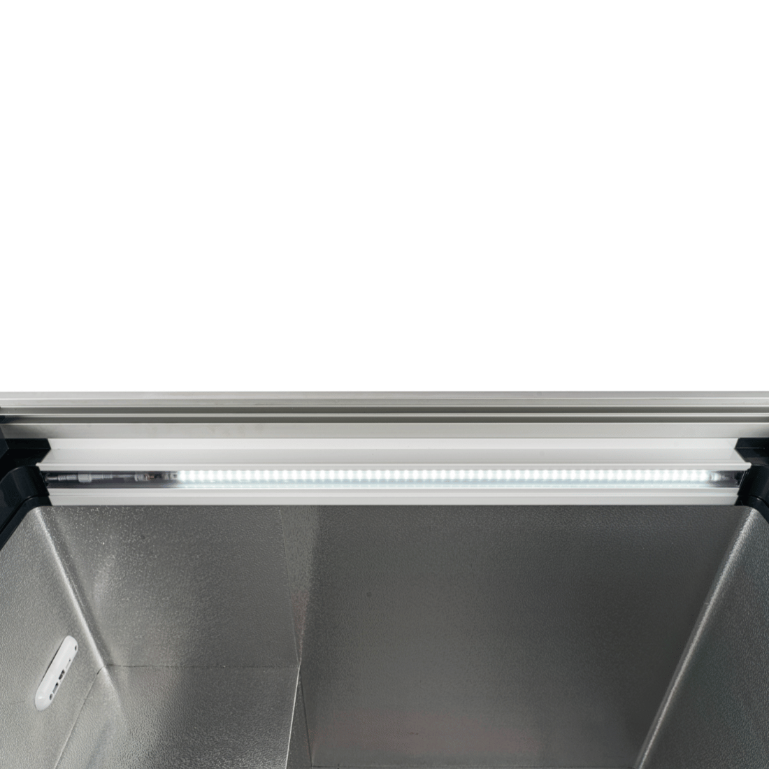Thermaster 336L Chest Freezer with Flat Glass Sliding Lids - WD336G