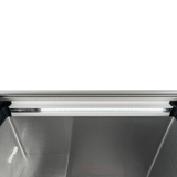 Thermaster 396L Chest Freezer with Flat Glass Sliding Lids - WD396G