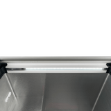Thermaster 256L Chest Freezer with Flat Glass Sliding Lids - WD256G