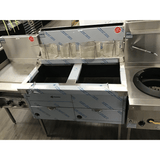 Ex-Showroom: Complete Gas Fish and Chips Fryer - WFS-2/18-VIC690