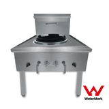 Gasmax Stainless Steel Waterless LPG Gas Single Wok - WW-1L