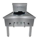 Gasmax Waterless LPG Single Wok Chimney Burner - WW-1LC