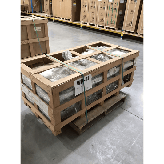 Ex-Showroom: Gasmax Stainless Steel Waterless LPG Gas Triple Wok - WW-3L-SA8-Jul