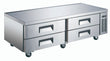 FED-X Chef Base Refrigeratied Drawer Bench 450L - XCB-72