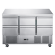 FED-X Six Drawer Salad Prep Fridge - XGNS1300D-6D