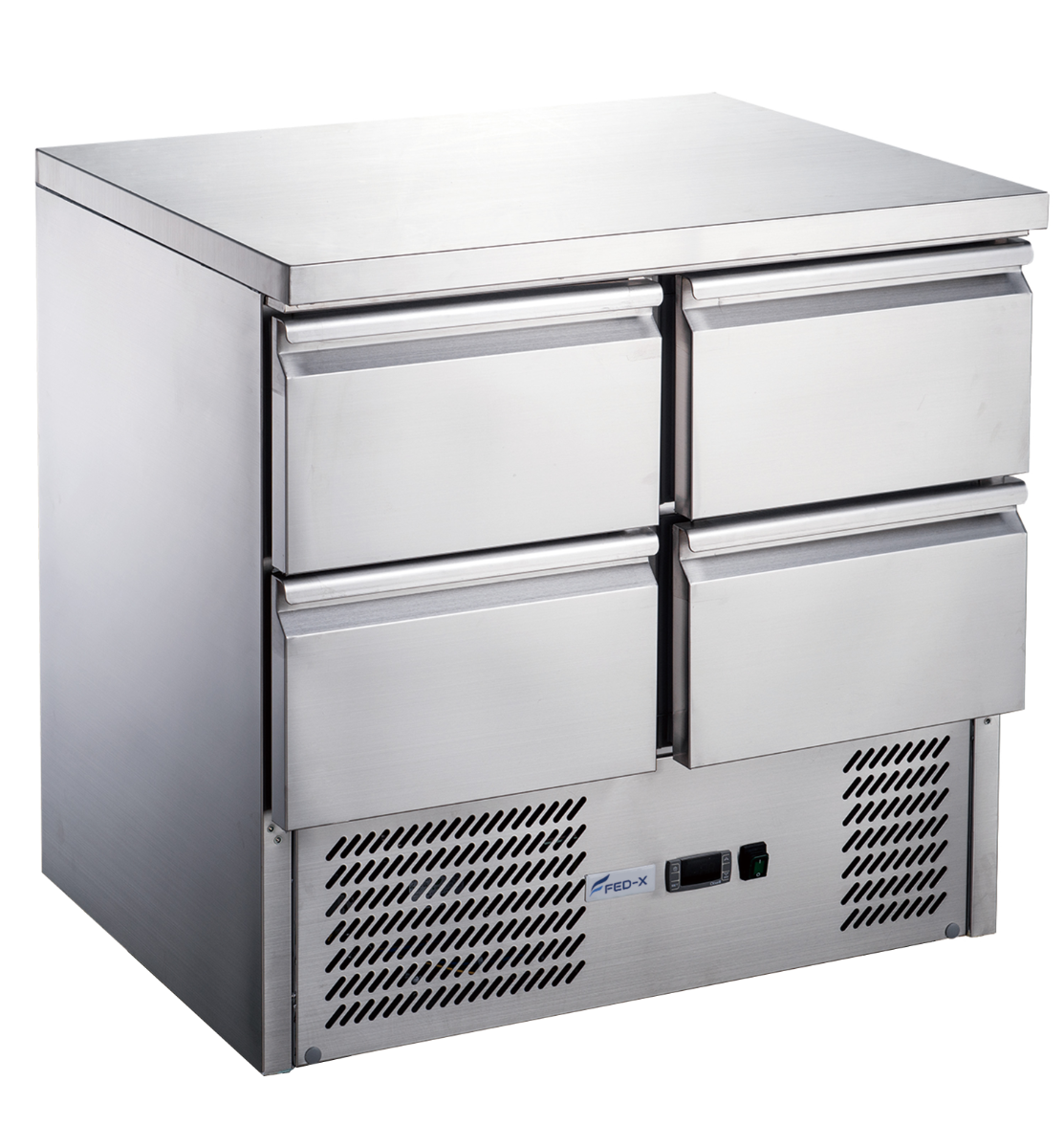 FED-X Four Drawer Compact Workbench Fridge - XGNS900-4D