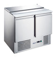 FED-X Two Door Salad Prep Fridge - XGNS900S