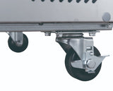 FED-X Two Door Standard Saladette On Castors - XPZ2600TN