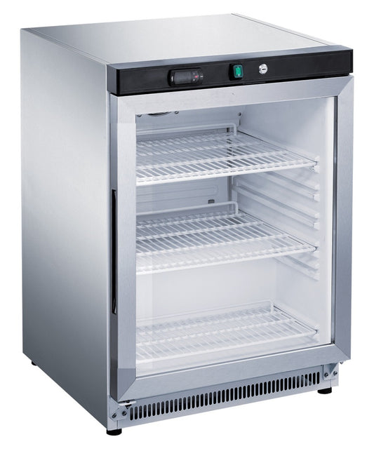 2NDs: FED-X 130L Bar Cooler Glass Door - XR200SG-NSW2195
