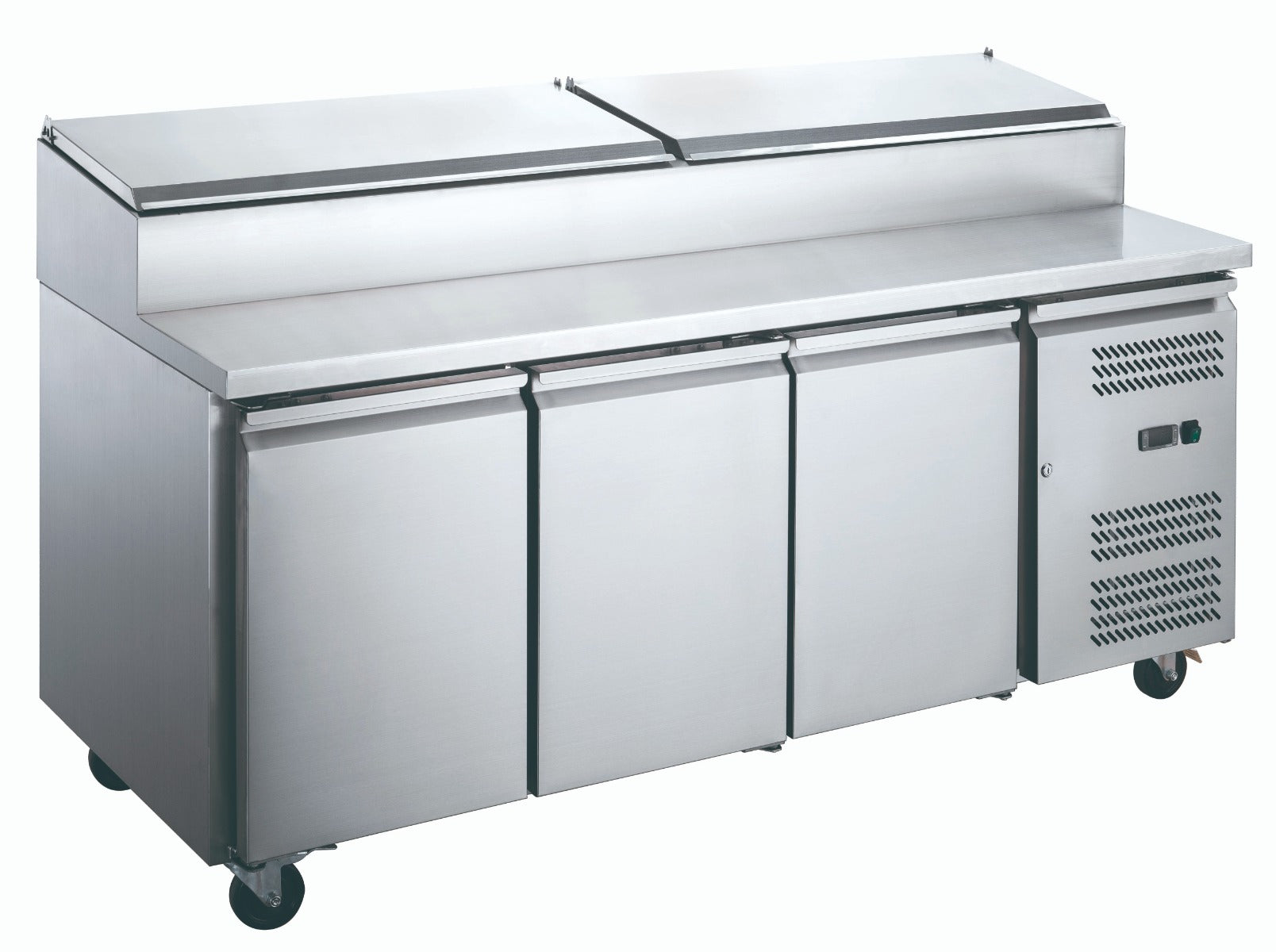 FED-X S/S Three Door Sandwich Counter - XSS7C18S3V