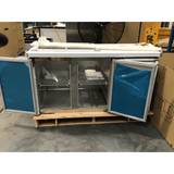 2NDs: Thermaster Two Door Salad Prep Fridge with Curve Glass Top - XTHP2100SALGC-NSW1992