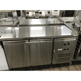 2NDs: FED-X S/S Two Door Bench Fridge - XUB6C13S2V-VIC908