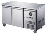 FED-X S/S Two Door Bench Freezer - XUB6F13S2V