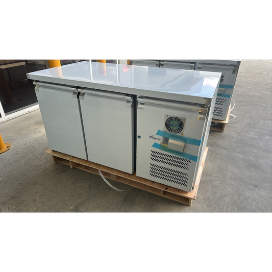 Ex-Showroom: FED-X S/S Two Door Bench Fridge - XUB7C13S2V-QLD128