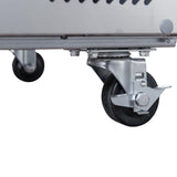 FED-X Three Door Standard Saladette On Castors XPZ3600TN