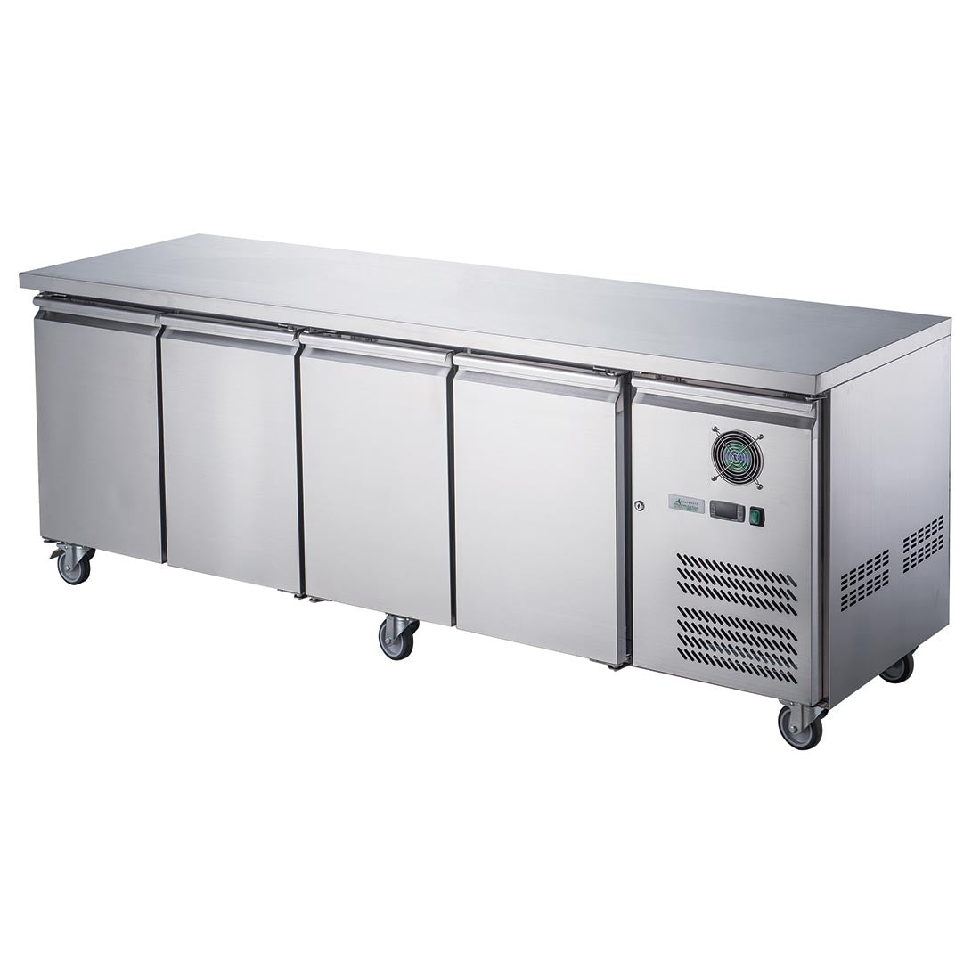 FED-X S/S Four Door Bench Fridge - XUB7C22S4V