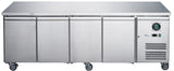 Ex-Showroom: FED-X S/S Four Door Bench Fridge - XUB7C22S4V-NSW2165