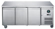 FED-X Stainless Steel Three Door Bench Freezer - XUB7F18S3V