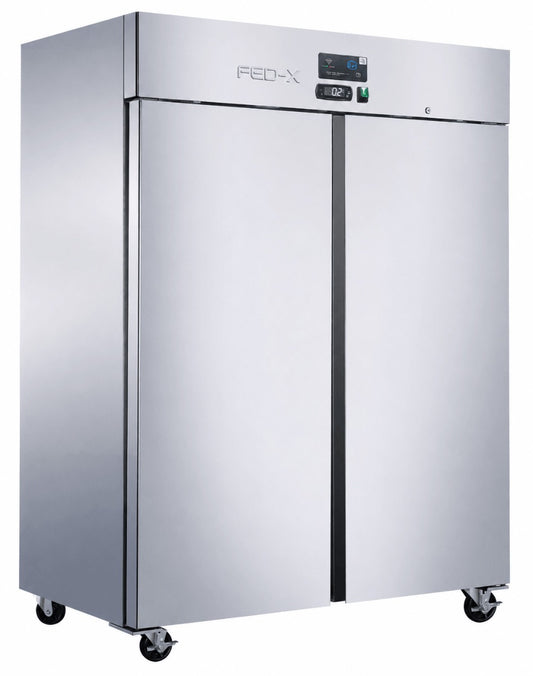 FED-X Press Liner Double Door Upright Freezer with Wi-Fi Controller — XUPF1400