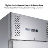 FED-X S/S Two Full Door Upright Fridge - XURC1200SFV