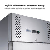 FED-X S/S Two Full Door Upright Fridge - XURC1200SFV