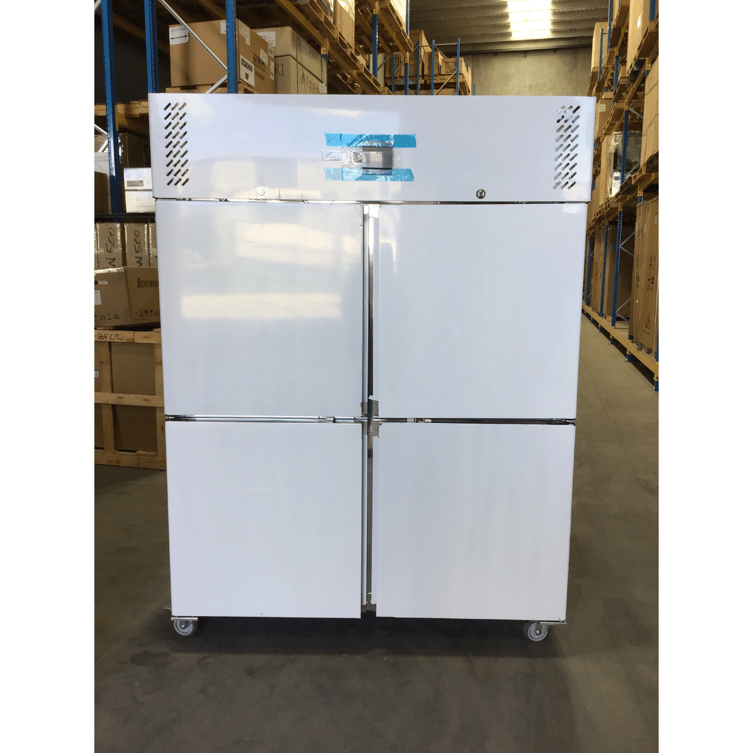 Ex-Showroom: FED-X S/S Four Door Upright Fridge - XURC1410S2V-QLD370