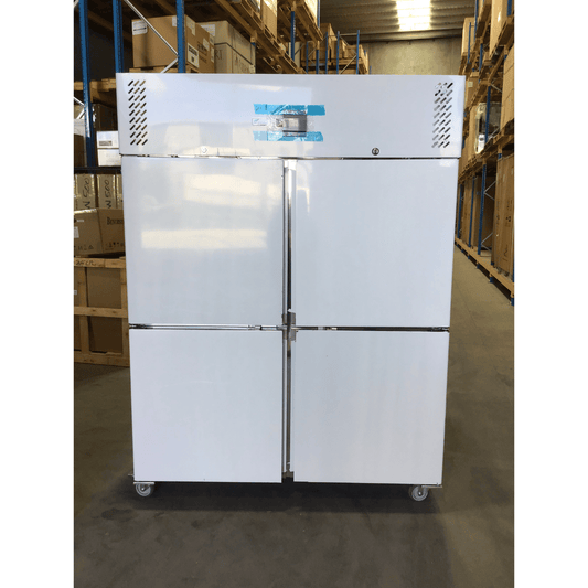 Ex-Showroom: FED-X S/S Four Door Upright Fridge - XURC1410S2V-QLD370