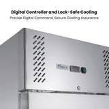 FED-X S/S Single Full Door Upright Fridge - XURC400SFV
