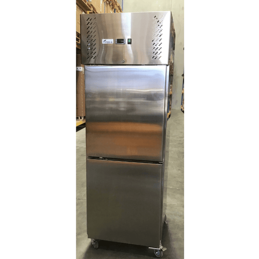 2NDs: FED-X S/S Two Door Upright Fridge - XURC600S1V-QLD338