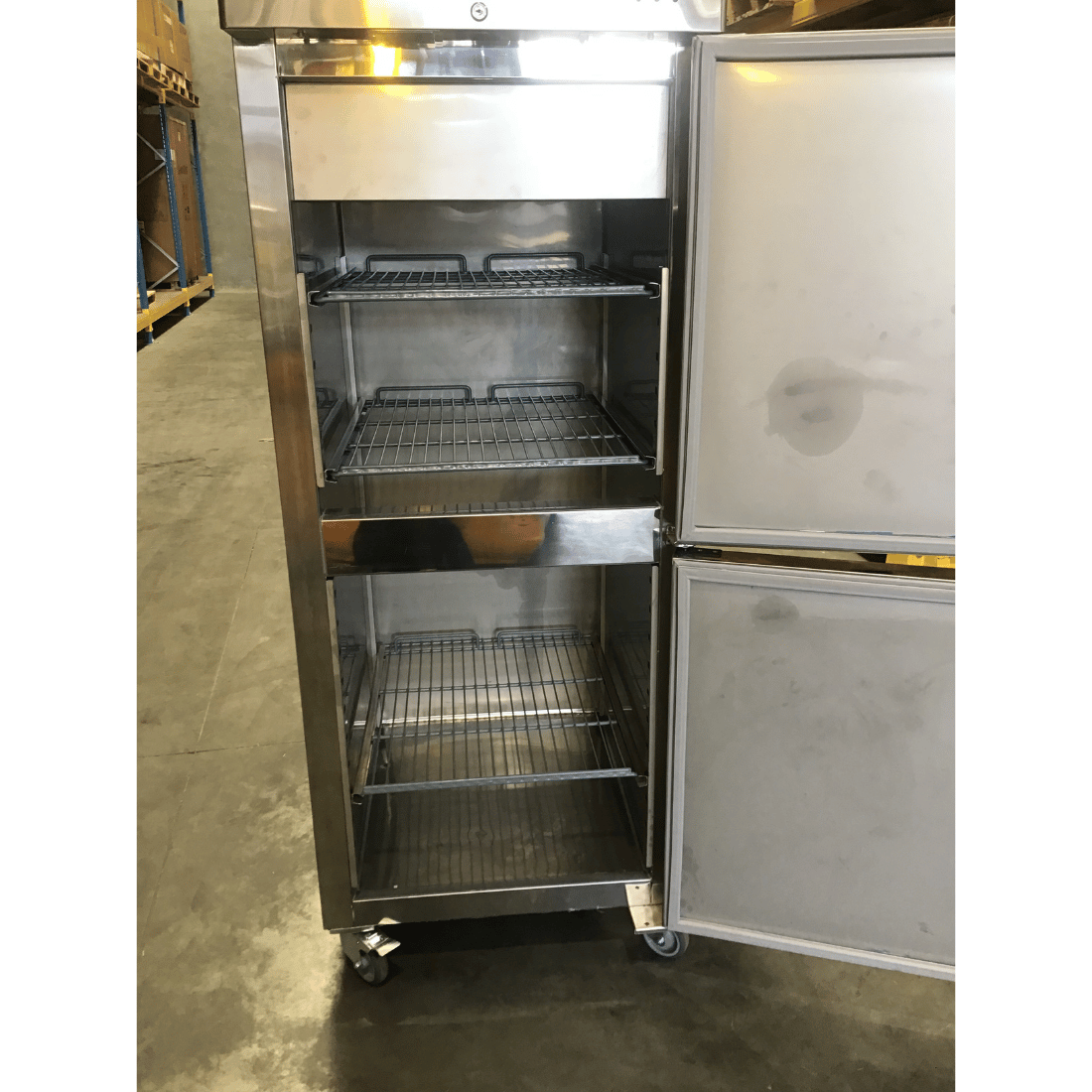 2NDs: FED-X S/S Two Door Upright Fridge - XURC600S1V-QLD338