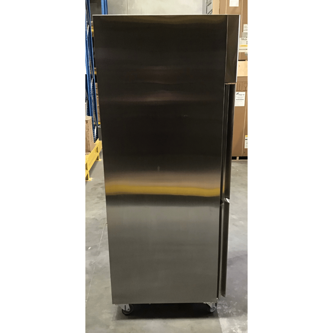 2NDs: FED-X S/S Two Door Upright Fridge - XURC600S1V-QLD338