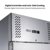 FED-X S/S Single Full Door Upright Fridge - XURC600SFV