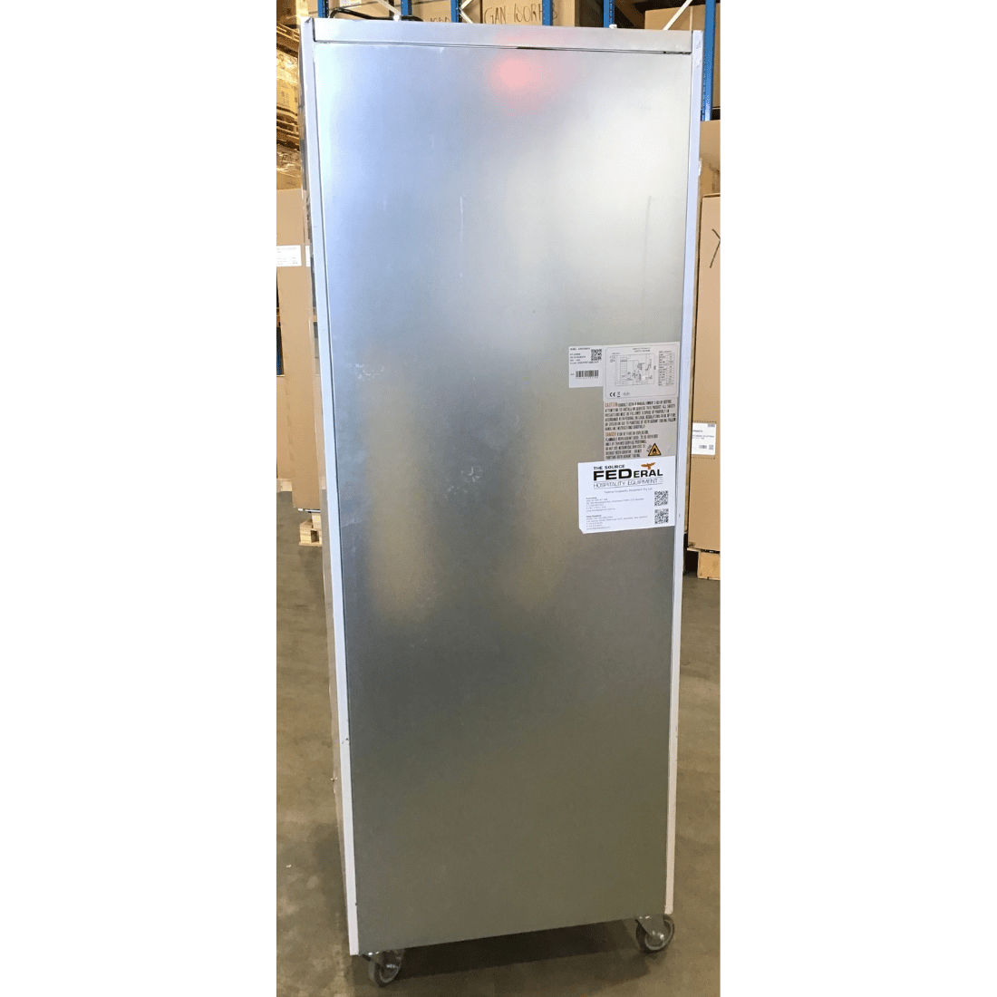 2NDs: FED-X S/S Two Door Upright Fridge - XURC650S1V-QLD341