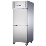 FED-X S/S Two Door Upright Freezer - XURF600S1V