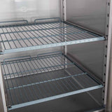 FED-X S/S Two Full Glass Door Upright Freezer - XURF1200G2V