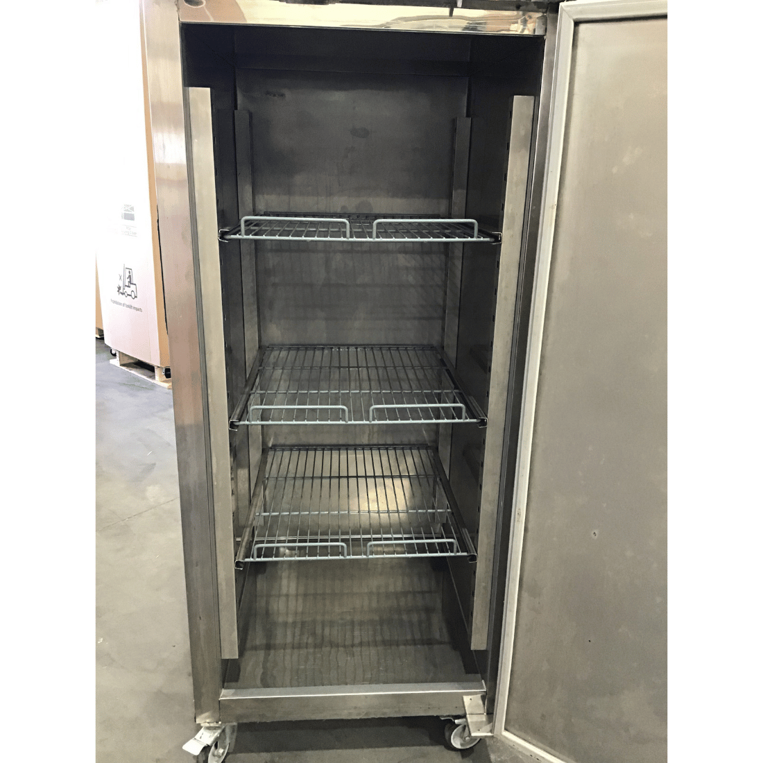 2NDs: FED-X S/S Single Door Upright Fridge - XURC650SFV-QLD342