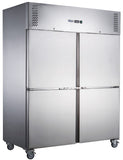 FED-X S/S Four Door Upright Fridge - XURC1410S2V