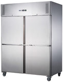 FED-X S/S Four Door Upright Fridge - XURC1410S2V