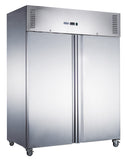 FED-X S/S Two Full Door Upright Fridge XURC1200SFV